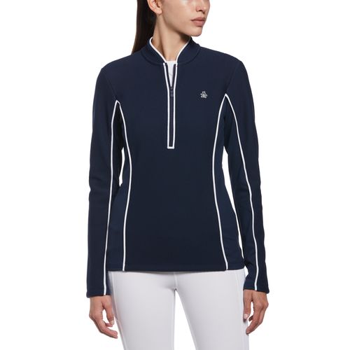 Polerón De Mujer Waffle Knit Navy