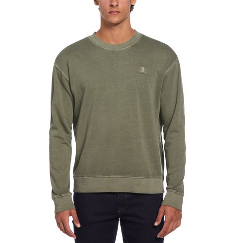 Polerón De Hombre Algodón Liso Militar
