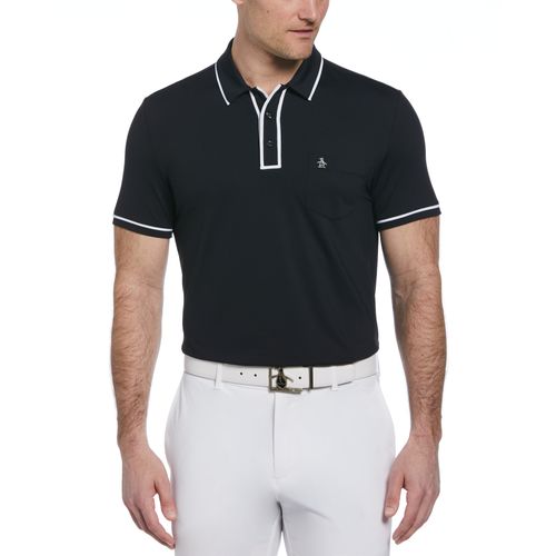 Polera Polo De Hombre Golf The Technical Earl Negro