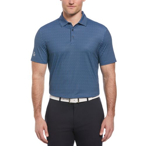 Polera Polo De Hombre Pete Estampado Navy