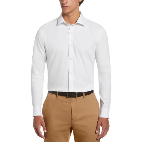 Camisa De Hombre Formal Liso Blanco
