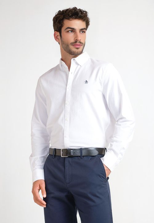 Camisa Hombre Formal Blanco