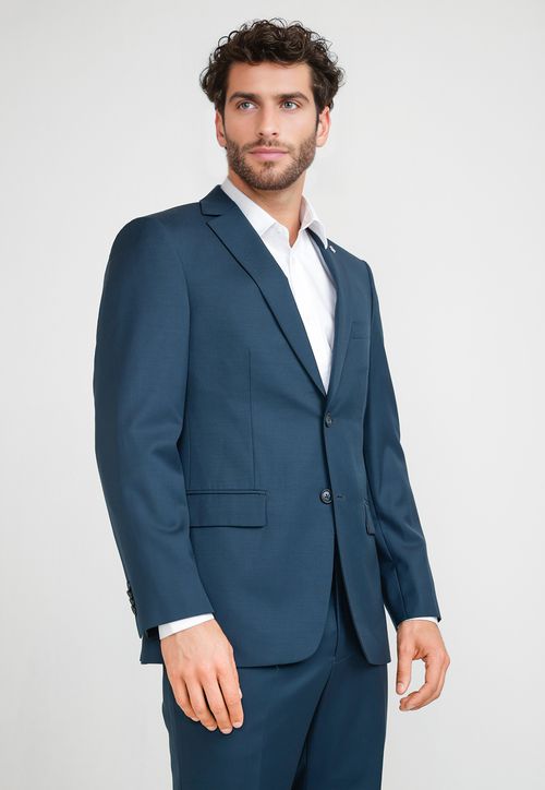 Chaqueta Formal Hombre Petróleo