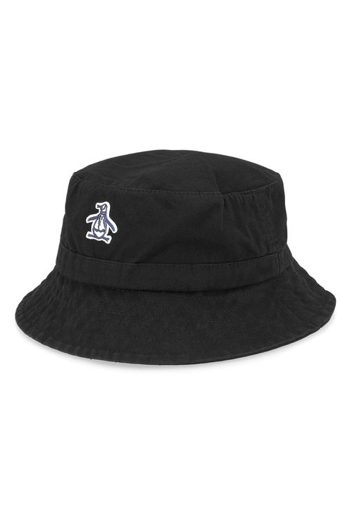Gorro Bucket de Algodón Negro
