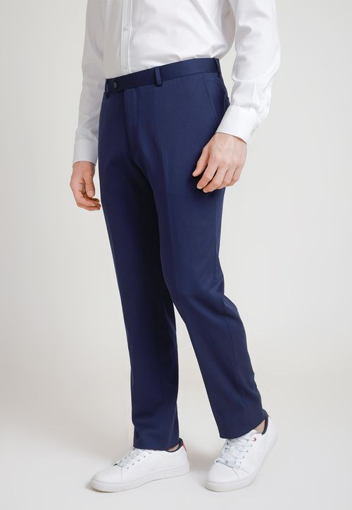 Pantalón Formal Hombre Azul