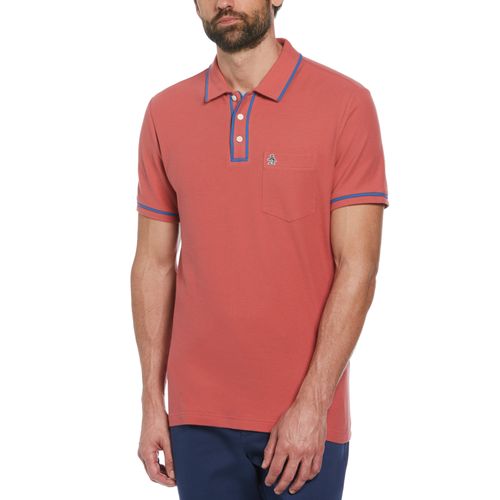 Polera Polo De Hombre The Earl Coral