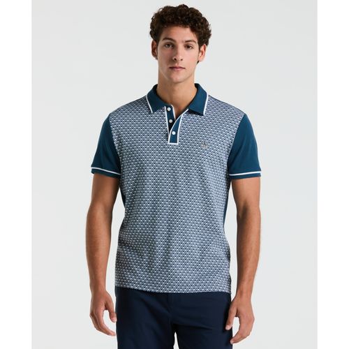 Polera Hombre Polo Manga Corta Azul Pet OPKS2514