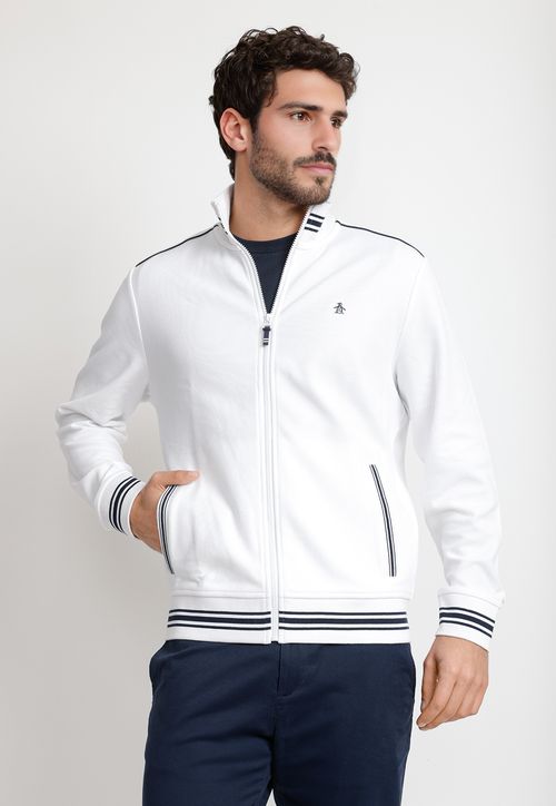 Chaqueta Hombre Deportiva Blanca
