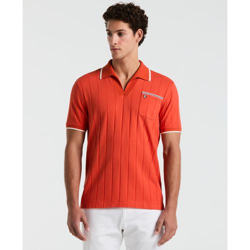 Polera Hombre Polo Manga Corta Roja