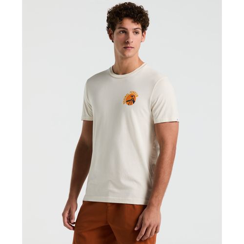 Polera Hombre Manga Corta Beige
