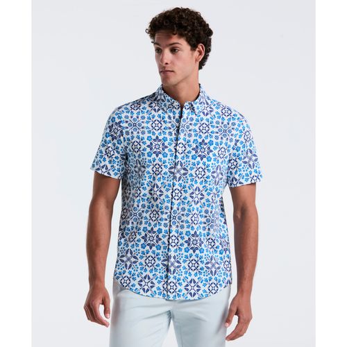 Camisa Hombre Manga Corta Blanca