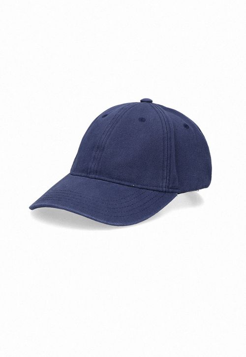Jockey Gabardina Con Parche De Cuero Navy