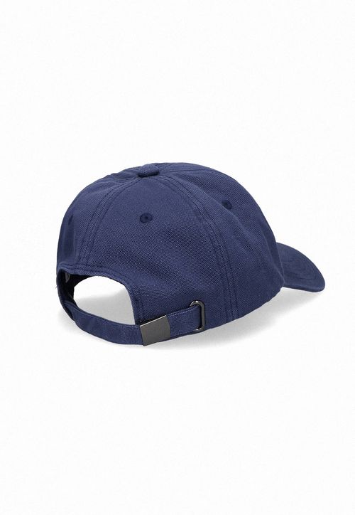 Jockey Gabardina Con Parche De Cuero Navy
