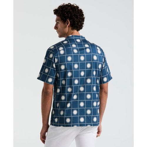 Camisa Manga Corta Print Solar Petróleo