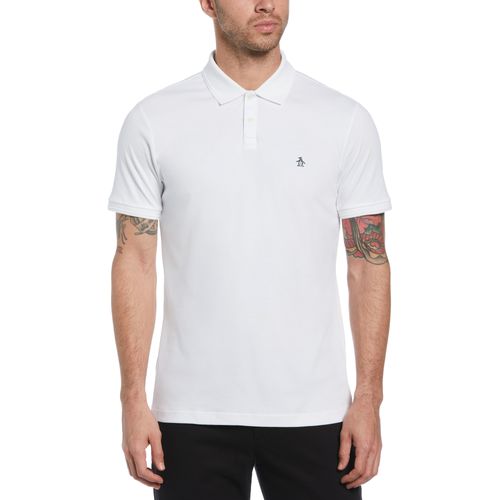 Polera Polo De Hombre Blanco